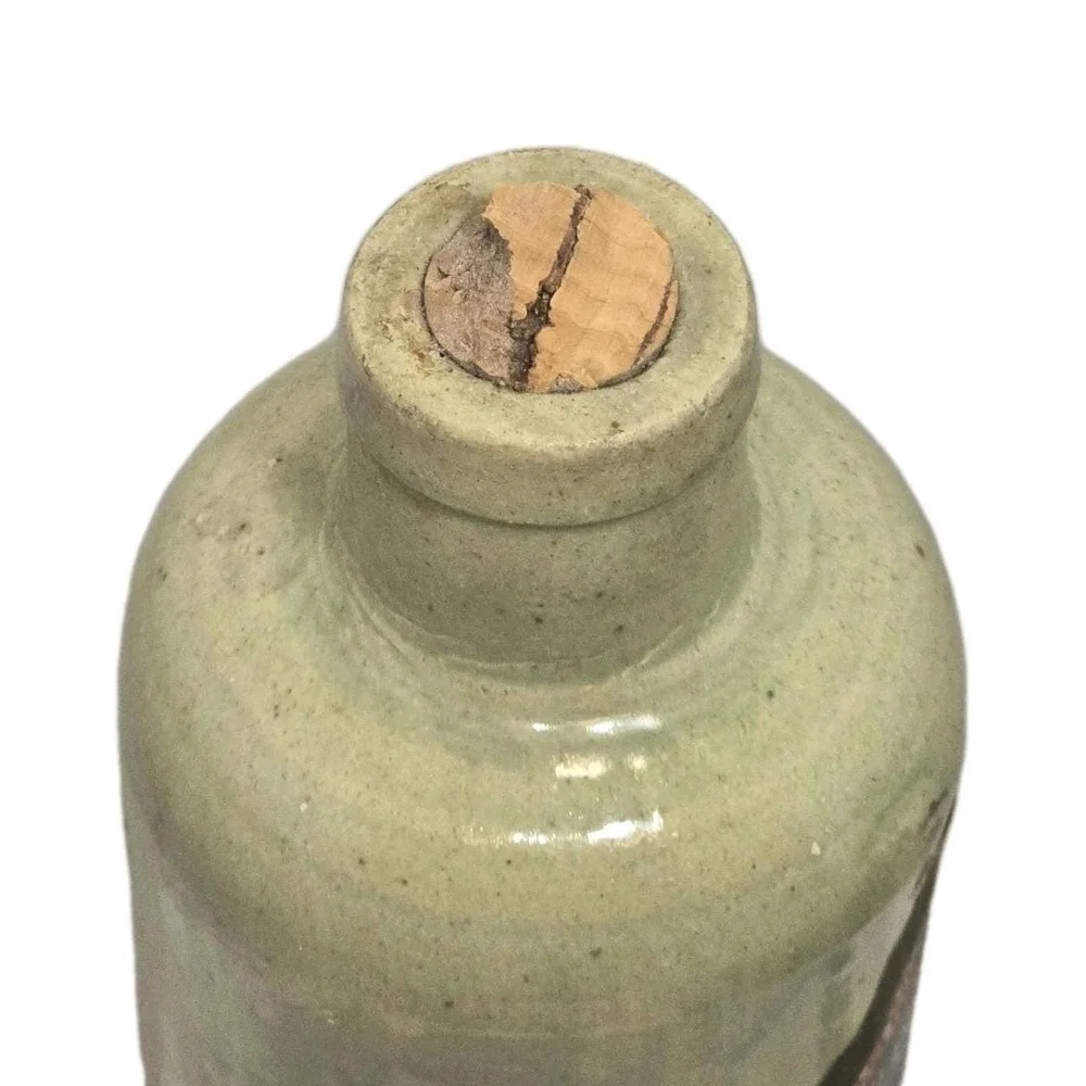 Beam‎ Meister Delft Schwarz Katz Stoneware Bottle 1960s 70s Vintage EUC 🍶